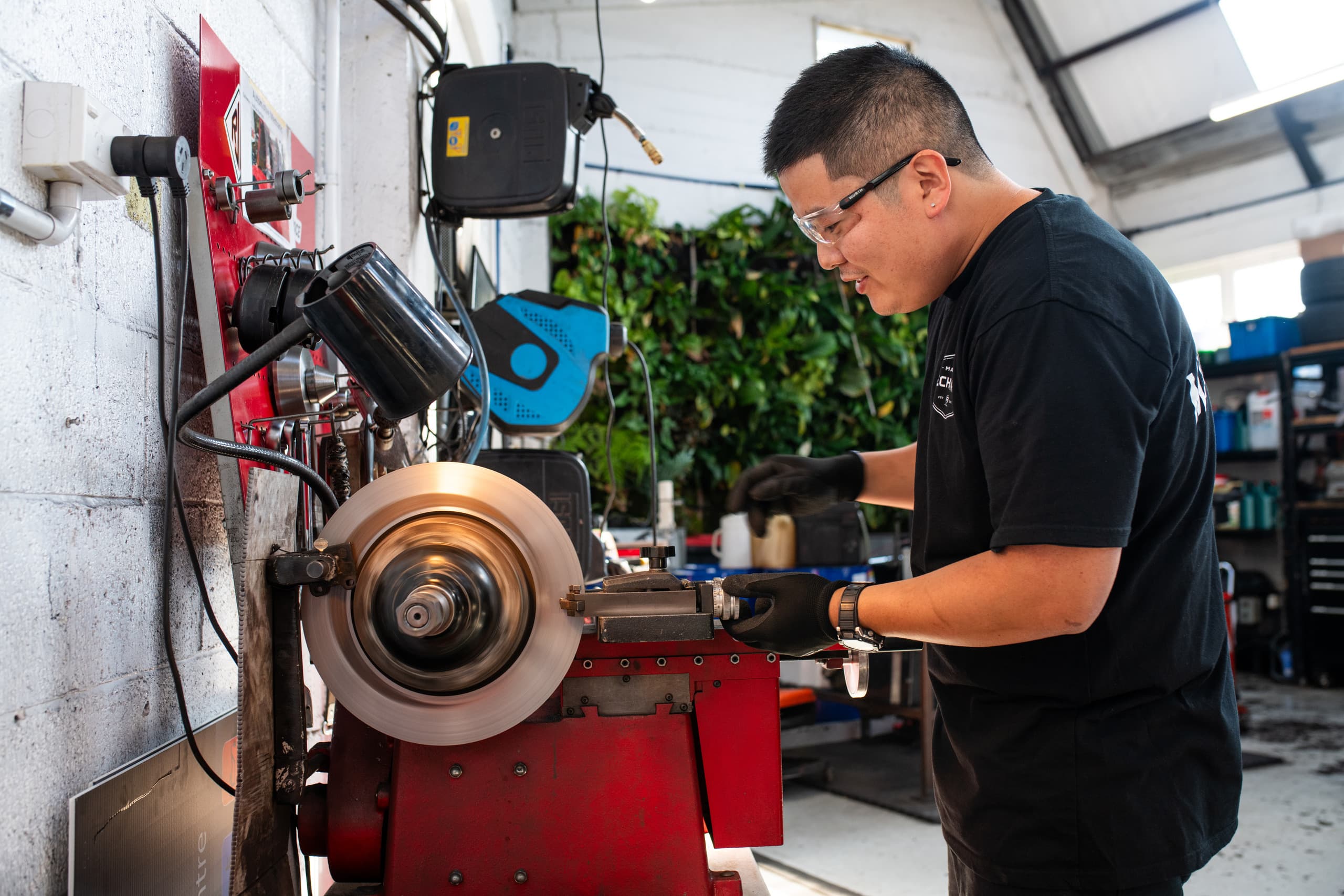Master Mechanics workshop on Upper Queen Street, Eden Terrace, Auckland
